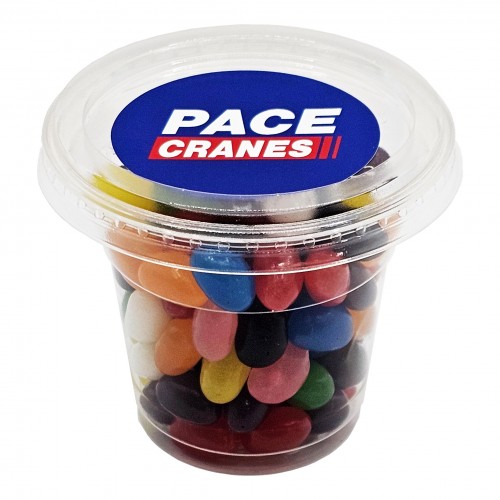 Tub filled with Mini Jelly Beans